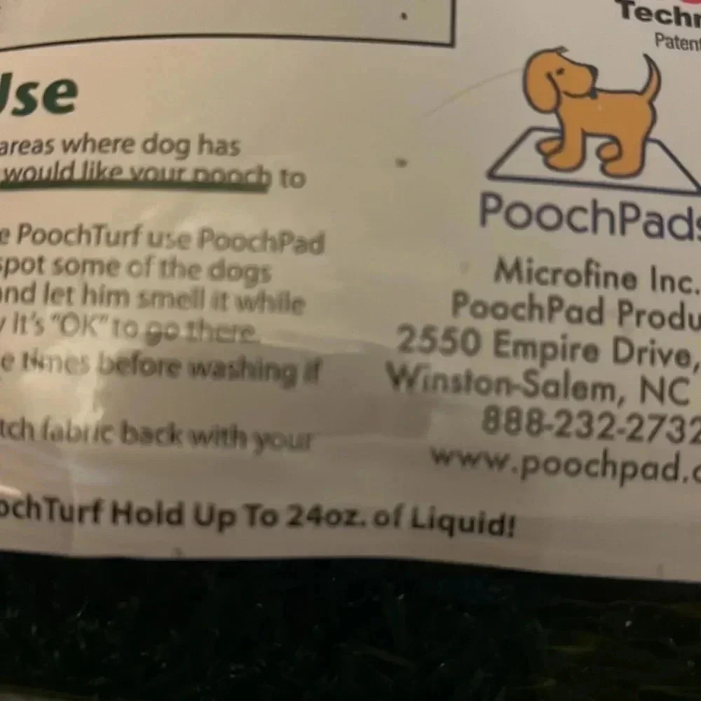 PoochPads Indoor Pooch Turf Dog Potty 18x28‎
